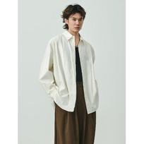 2024 Overalls Long Sleeve Shirt Japanese Hong Kong Style Ins Loose Shirt Boys Summer Trendy Versatile Casual Coat M abrikosas
