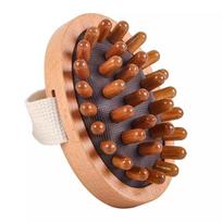 Air Cushion Dredging Meridians Brush General Body Massage Instrument 1pc beige