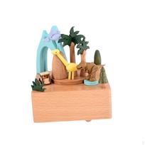 Music Box Table Centerpiece Crafts Cute Clockwork Toy Desktop Ornament Home Decor Accessories for