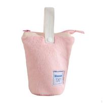 Plush Pencil Case Pen Bag Stationery Brush Storage School Girls Boys šviesiai žalios spalvos