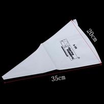 35/40/46/50cm 100% Cotton Cream Pastry Icing Bag Baking Cooking Cake Tools Piping Bag Kitchen ADM 35cm