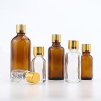 Transparent Essential Oil Bottle (10ml), Essence Liquid Sub-Bottle (30ml), Brown Glass Bottle (5ml-100ml) glass skaidri