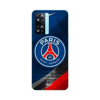 Coque pour Oppo A57s 4G Paris saint germain football logo Maniacase juoda