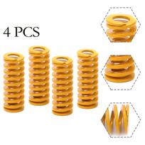 4vnt karštos lovos išlyginamosios spyruoklės Creality For Ender 2-3-4 CR-10S Pro 3D spausdintuvui 8*20mm orange