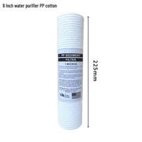 9, 9.5, 11 colių vandens valytuvo priedai virtuvės dozatoriams—buitiniam ir komerciniam naudojimui 9 inch PP cotton needle punched white