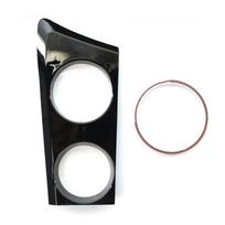 Center Console Cup Holder Carbon Fiber Center Console Cup Holder Panel Trim Cover for BMW E81 E82 E87 E88 1 Series 2004-2011 LHD juoda