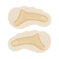 1Pair Shoe Pads Anti-Slip Silicone Forefoot Cushion Women High Heels Insole Cushions Foot Cushions Pads for Feet Pain Relief white