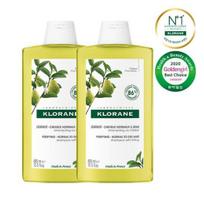 Klorane Citrus Shampoo Double Plan (400ml+400ml) (Oily Scalp & Dry Hair)