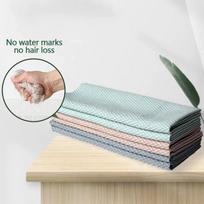 20PC Kitchen Anti-Grease Wiping Rags Efficient Fish Scale Wipe Cloth Cleaning  Home Washing Dish  Towel