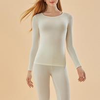 Women's Slim Fit 80S Thermal Nude Skin Base Layer - Autumn/Winter Large Size M balta