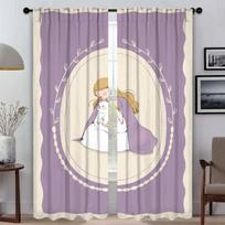Fairy Tale Girl Blackout Curtains for Living Room Halloween Decoration Window Curtain Partition Home Interior Curtains 2 Pieces W50xH70cmx2pcs-CL