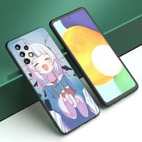 Gawr Gura Anime Phone Case For Samsung A13 A22 A24 A32 A23 A25 A34 A35 A52S A53 A54 A55 A73 5G A12 A14 A15 A31 A33 A50 A51 A72 Samsung A32 4G