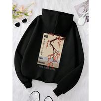 Today Tomorrow Tokyo Flower Festival Hoody Men Women Casual Warm Hoodies Fashion Loose Clothes Fleece Pullover Sweatshirt Couple S juoda