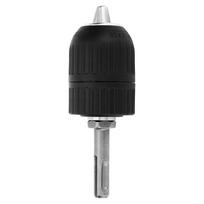 2?13 mm talpos plastikinis keyless tekinimo staklių gręžimo griebtuvas-konverteris su SDS adapterio priedais