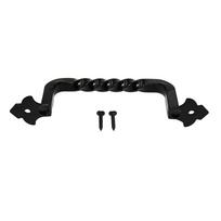 Barn Door Handle For Wooden Garden Doors Shed Cabinet Doors Vintage Iron Handle Furniture Wardrobe Pull Decorative Hardware