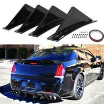 Shark-Fin Trim Cap Rear Diffuser Trim ABS Plastic Accessories