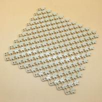 25*25cm Namų vonios tualeto virtuvės vandeniui atsparus kilimėlis vonios kambario neslystantis sujungiamas tualeto tuščiaviduris drenažo kilimėlis 2pcs