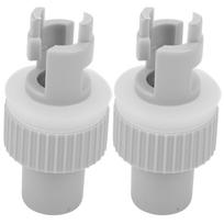 2Pcs Air Valve Connector Kayak Inflatable Hose Converter Rowing Boats Accessories