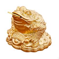 Feng Shui Frog Figurine for Home Decor And Prosperity Display Style A
