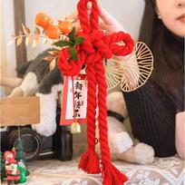 Chinese Knot Pendant Year Decoration Art Knotting Cord Snake Ornament