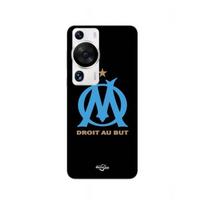 Coque - Maniacase - Huawei P60 Pro - Logo OM Olympique de Marseille - Souple - Noir juoda