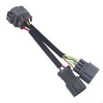 Skirstytuvo trumpiklis Patvarus OBD1 iki 10 kontaktų OBD2 stabilaus veikimo automobilio laidas black