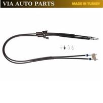 Rear handbrake cable Right/Left Focus II 04 11 C Max 07 11 Disc 3M512A603AF-1323904-1490515