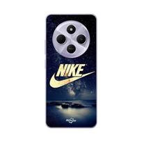 Case Xiaomi Redmi 14C nike gold logo starry night Maniacase