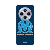 Coque - Maniacase - Xiaomi Redmi 14C - Logo OM Olympique de Marseille - Souple - Noir/Bleu mėlyna