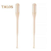 2/4/8Pcs Nasal Hair Cutter with Ear Picker Double Blade Nose Hair Trimmer 360-degree Rotation Mini Nasal Hair Razor for Women Men 1 Pair
