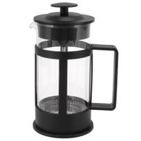 350 ml prancūziškas kavos virimo aparatas stiklinis nerūdijančio plieno kavos presas stiklinis prancūziškas presas arbatinukas L black