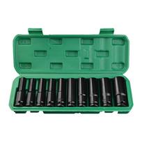 10/20pcs Drive Wrench Socket 10-24mm 8-32mm 1/2inch Pneumatic Wrench Head Inner Hexagon High Hardness for Home Use Auto Repair