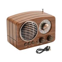 Retro-Style Decorative Radio Mini Portable Music Player Bluetooth Speaker Radio