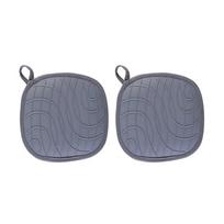 Leeseph Oven Mitts and Pot Holders Set, Advanced Heat Resistance, Non-Slip Textured Grip, for Kitchen, Baking, BBQ