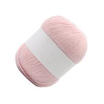 Hand-knitted Yarn Blended Knitting Rope Thick Macrame Cord for Crochet šviesiai rausvos spalvos