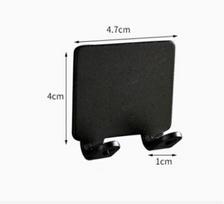 Free Punching Nordic Space Tri-Color Aluminum Hook Bathroom Row Hook Bathroom Coat Hook Bathroom Hook Door Hanger 811545