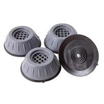 4Pcs Anti Vibration Feet Pads Rubber Legs Slipstop Silent Skid Raiser Mat Feet Pads For Washing Machine Support Dampers Stand Accessories 4Pcs