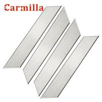 Stainless Steel Inner Door Armrest Handle Cover Trim Sticker for Volkswagen VW Golf 7 7.5 MK7 MK7.5 2012 -