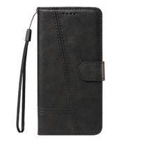 For POCO X7 Pro X 7 POCOX7pro Emboss Lines Leather Case for Redmi Note 14 4G 14 Pro Plus Flip Wallet Card Slot Book Stand Cover Phone Holster Bag poco X7 Pro 5G juoda