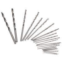 25Pcs Micro Twist Drill Bits HSS Straight Shank Mini Set for Jewelry Watch PCB Crafts 0.5?3mm