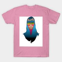 T Shirt Women Rave On Harajuku Print Kawaii Tshirt Summer Short Sleeve Female T-Shirt Top Tee S rožinė