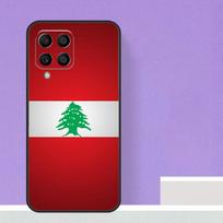 Lebanon Flag Map For Samsung Galaxy M13 M33 M53 M12 M32 M52 M14 M34 M54 M20 M51 M21 M30s M31s M15 M55 Case Samsung M54