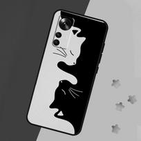 Black Cats Ink Cute Pet Witch Art For POCO F5 X3 X5 Pro F3 F4 M5s X4 GT Case For Xiaomi 13 14 Pro 11T 12T 13T Pro 12 Lite 12X Mi 12