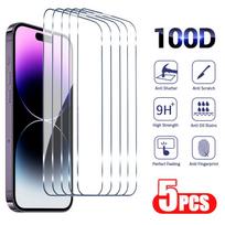 5 vnt. grūdinto stiklo iPhone 15Pro 14 13 12 11 Pro Max ekrano apsaugai iPhone 6 6S 7 8 Plus X XS Max XR apsauginiam stiklui iphone 11 gryna