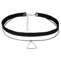 Chokeris Aksominis Klasikinis Gotikinis Tatuiruotės Nėrinių Karoliai juoda