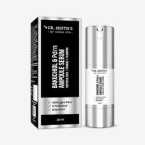 Dr. Sheth's Bakuchiol & Pdrn Ampoule Serum | 3000 PPM PDRN, 0.1% Retinol | Firms & Plumps Skin | Reduces Fine Lines & Wrinkles | 30 ml gray