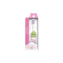 Mike Baby 3-12 Years Kids' Toothbrush - Dopamine Cute Cartoon Design for Teeth & Gum Cleaning, Single Pack balta