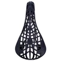 Widening Ergonomic Bicycle Seat Saddle Super Light Plastic Bicycle Saddle Seat Cushion Outdoor Cycling Parts Accessories raudona