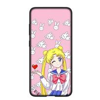 Phone Case for Samsung Galaxy S25 S24 S23 iPhone 16 15 Xiaomi Redmi Note 14 13 12 16E X 11 Pro Max 13C OPPO Moto Huawei Poster Sailor Moon Girl Cover for Samsung Galaxy A31 elnias