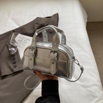 Portable red wine vintage square bags for women versatile texture pendulous large capacity one shoulder crossbody package new